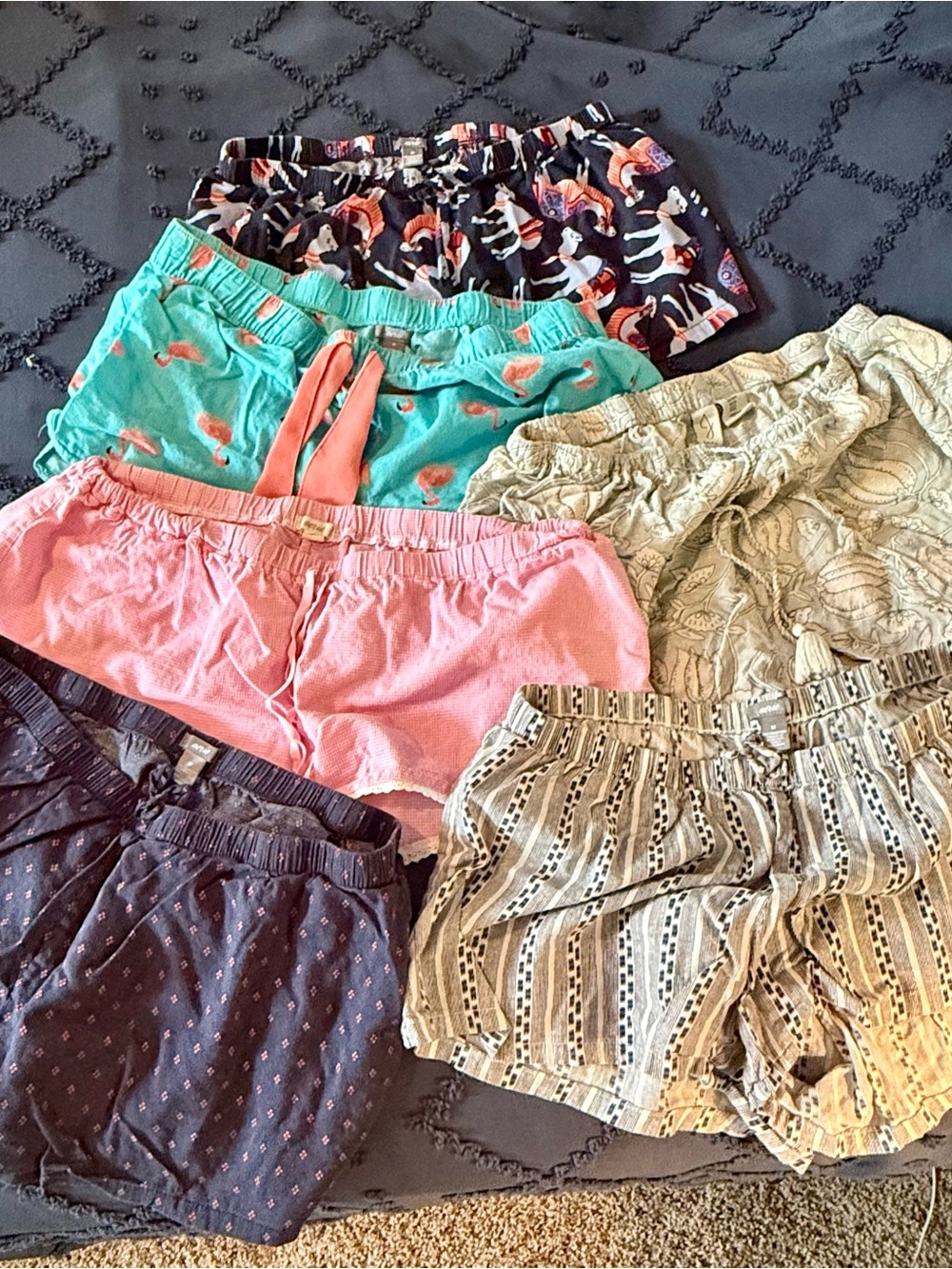 Aerie Lounge Shorts BUNDLE of 6 (5 Aerie & 1 pair of Joie)  med but run small